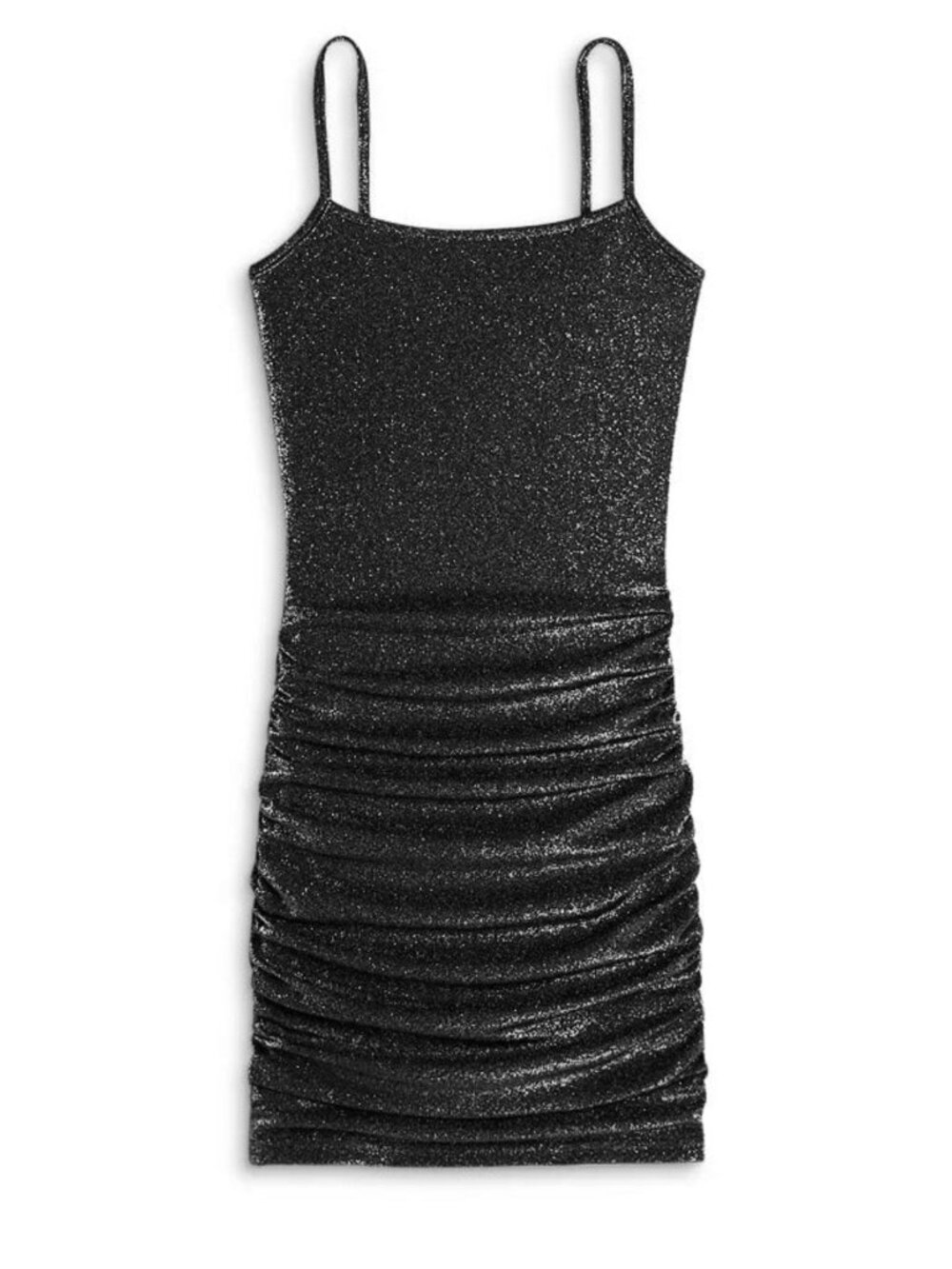 KatieJNYC Girls Abby Mesh Dress Black Size Small